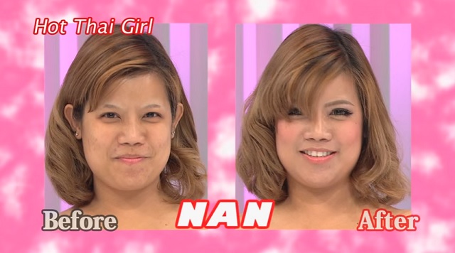 タイ女性のメイク