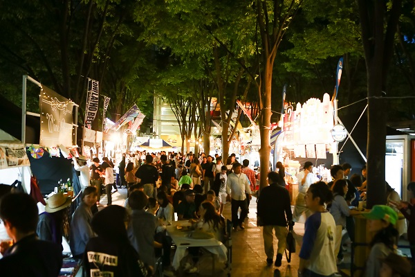 けやきひろば 春のビール祭り2016