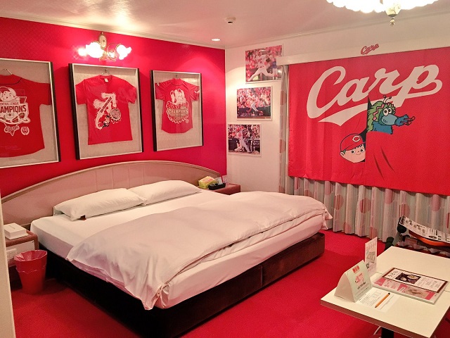 広島カープすぎるラブホ