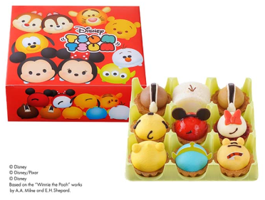 ディズニーツムツムのプチケーキセット
