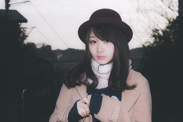 不安な女子