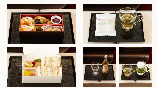 グランクラスお食事飲み物メニュー