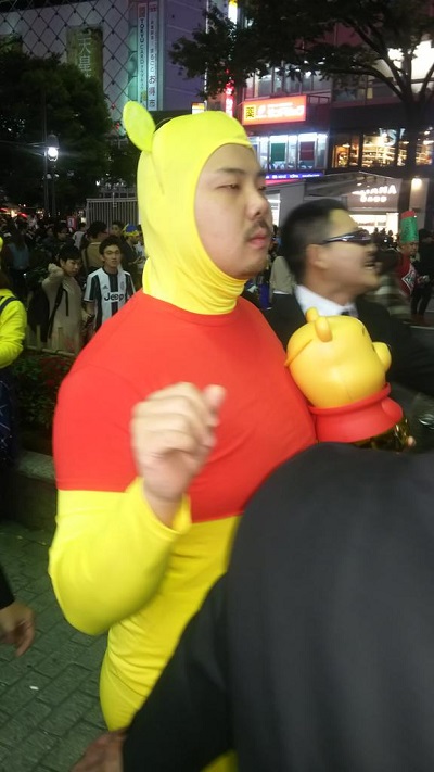 渋谷ハロウィンプーさん
