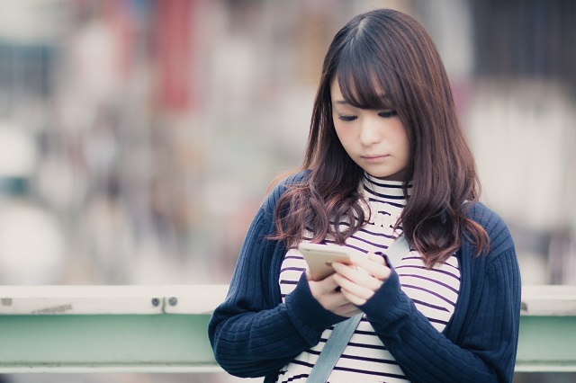 ガードが堅い女子