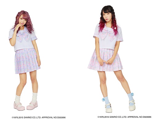 キキ&ララのセーラー服