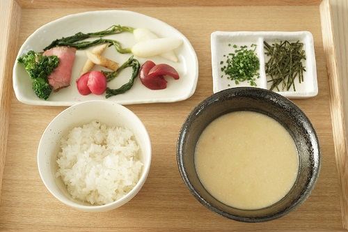 san gramsとろろ汁膳