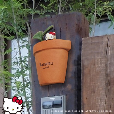 キティちゃん表札