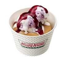 ドーナツアイスダブル ブルーベリー＆ヨーグルト