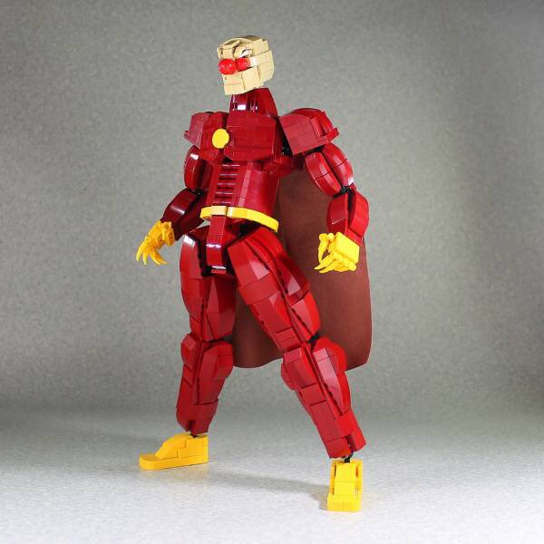 レゴで作った戦闘力100倍アンパンマン