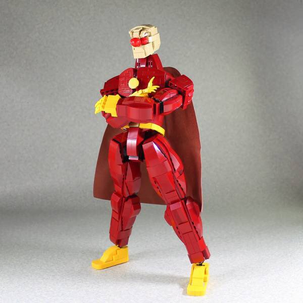 レゴで作った戦闘力100倍アンパンマン