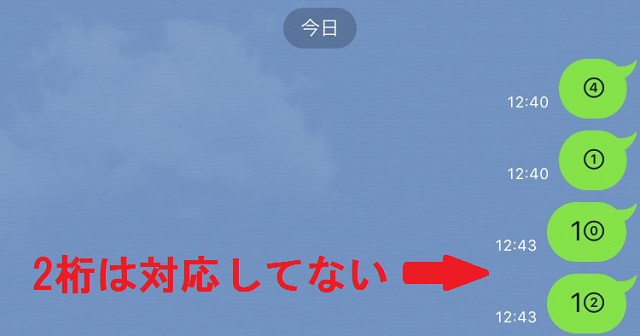 簡単に丸数字を入力する方法