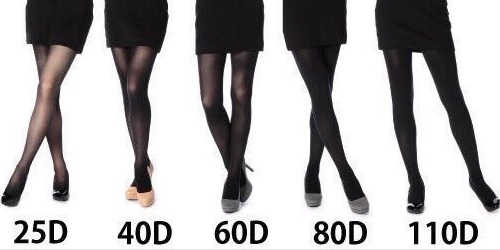 タイツのデニール数