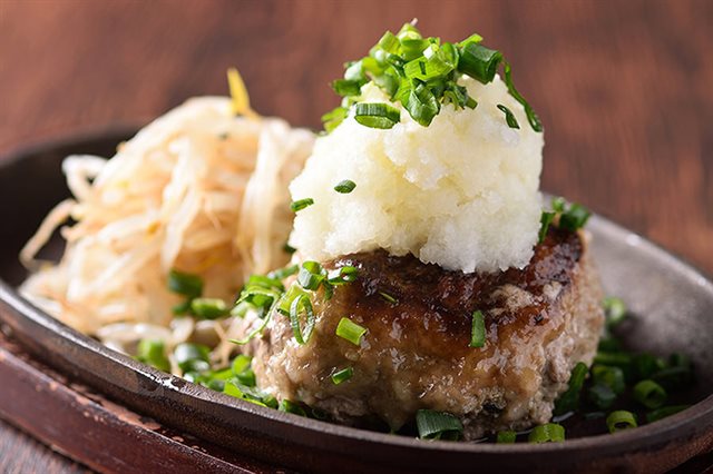 飲めるハンバーグ