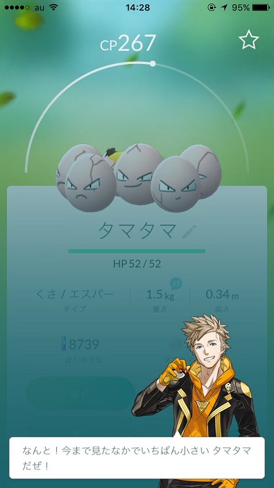 ポケモンの強さを評価してくれる機能