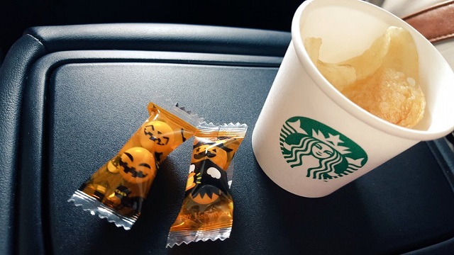 スターバックスでトリックオアトリート