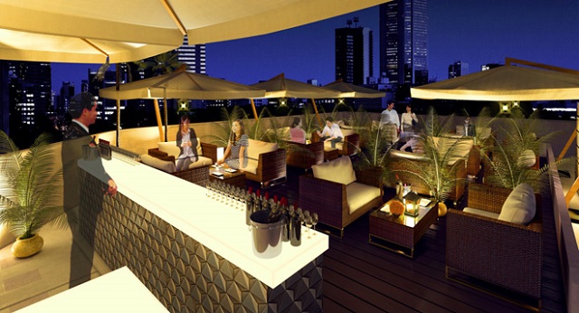 天空のビアガーデンwith肉フェス