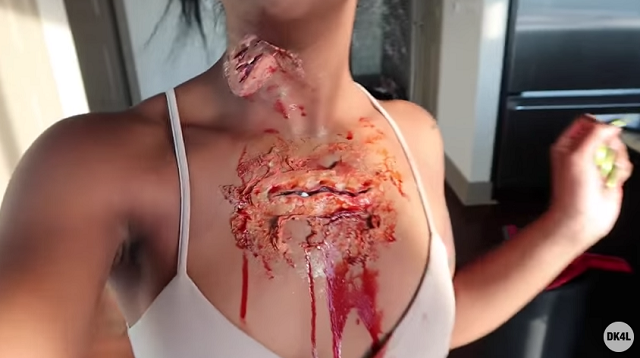 彼氏に殺害されたドッキリを仕掛けてみた