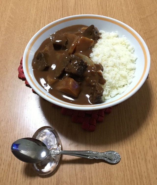 バレンタインカレー