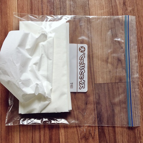 箱ティッシュを持ち歩ける方法