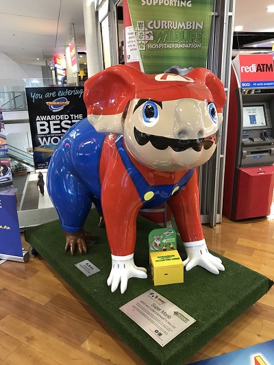 オーストラリアにびっくりするコアラさんがいたわ