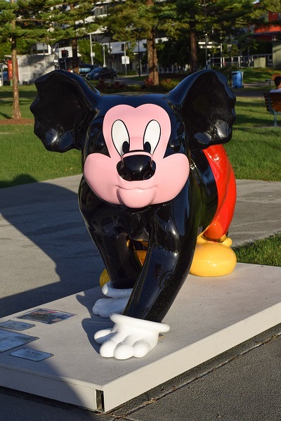 オーストラリアにびっくりするコアラさんがいたわ