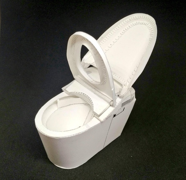 TOTOペーパークラフト