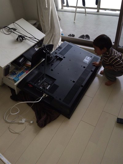 我が子のいたずら画像