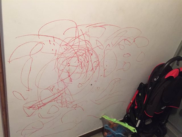 我が子のいたずら画像