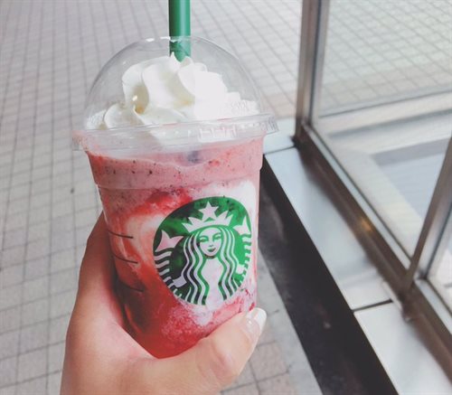スタバストロベリーフラペチーノ