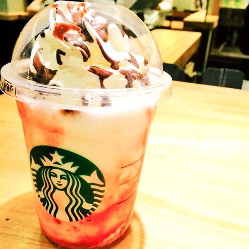 スタバストロベリーフラペチーノ