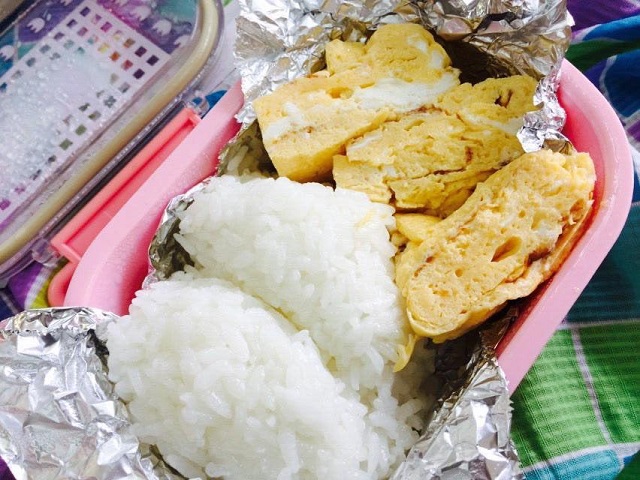 衝撃的なお弁当