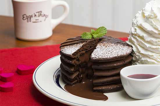 エッグスンシングスバレンタインメニュー