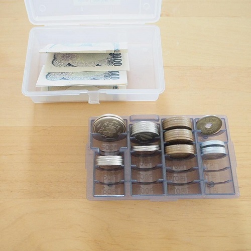 クリアファイル家計簿